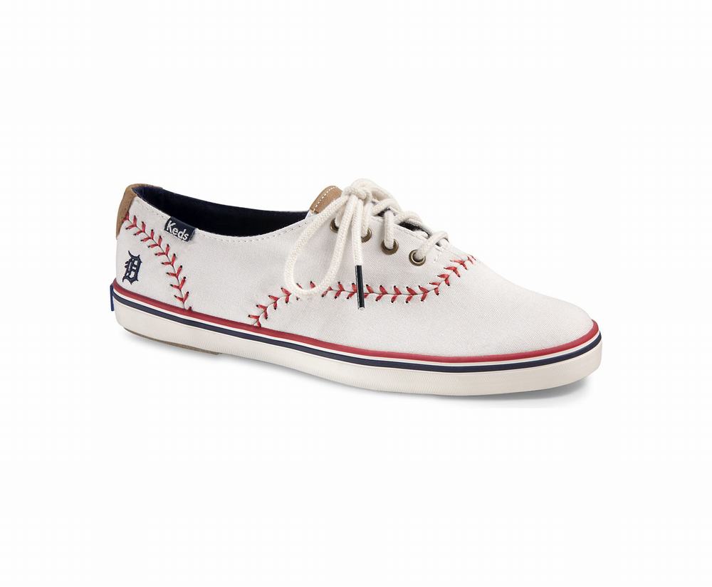 Women's Keds Champion MLB® Pennant Sneakers White 7041586LY - South Africa